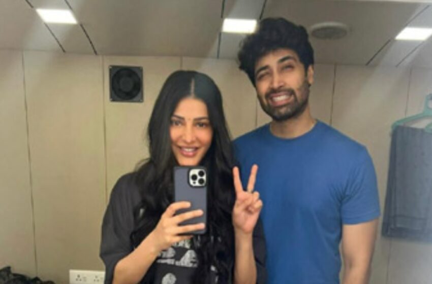  Shruti Haasan এবং Adivi Sesh একসঙ্গে অ্যাকশন থ্রিলার Dacoit সিনেমায়!